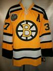 Patrice Bergeron Boston Bruins Yellow 2010 Winter Classic CCM NHL Jersey XL
