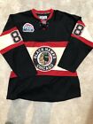 REEBOK 2009 WINTER CLASSIC CHICAGO BLACKHAWKS 88 PATRICK KANE HOCKEY JERSEY 52