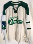 CCM Rib Knit LS NHL Jersey Hartford Whalers Team Tan sz L