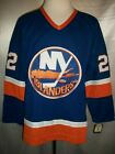 Mike Bossy New York Islanders Blue 1977 1984 Throwback CCM NHL Jersey Medium