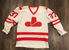 Vintage World Hockey WHA Calgary Cowboys Jersey 37 1970s Rare Authentic Canada