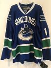 NWT Reebok VANCOUVER CANUCKS 1 LUONGO Stitched NHL CCM Jersey 52 flaw