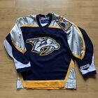 Vintage 1990s Nashville Predators CCM Hockey Jersey Youth Size L XL