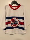 NHL Winnipeg Jets Laine Hockey Jersey Youth Size S White Vintage