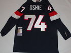 TJ OSHIE SIGNED 2014 TEAM USA OLYMPIC JERSEY SOCHI LICENSED JSA COA TJ
