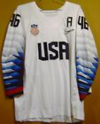 USA OLYMPIC 2018 WHITE HOCKEY JERSEY 46 SULLIVAN SIZE XXL
