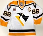 MARIO LEMIEUX PITTSBURGH PENGUINS AUTHENTIC STARTER 1993 JERSEY NEW W TAGS 48