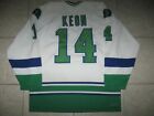 VINTAGE 14 Dave KEON Hartford WHALERS Maska Jersey Size Mens M