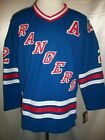 Brian Leetch New York Rangers Blue 1990 1997 Throwback CCM NHL Jersey Large
