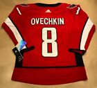 8 Alex Ovechkin Washington Capitals Jersey Adult Small 46