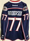 Reebok Premier NHL Jersey Columbus Blue Jackets Josh Anderson Navy sz XL