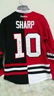 PATRICK SHARP 10 BLACK HAWKS NHL HOCKEY SIGNED JERSEY SIZE XL 60210 2 JR