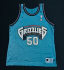BRYANT REEVES VANCOUVER GRIZZLIES Champion Jersey Teal 44 Large