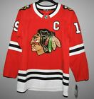 Authentic Chicago Blackhawks 19 Toews Hockey Jersey New Mens 52 L