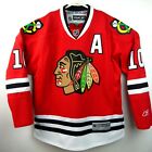 Chicago Blackhawks Alternate Captain Patrick Sharp 10 NHL Game Jersey Medium