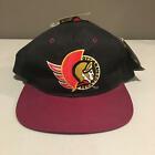 Vintage OTTAWA SENATORS Snapback Cap w TAGS Black  Maroon NHL G Cap