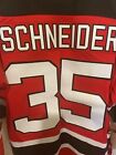 NHL Cory Schneider 35 New Jersey Devils Red Reebok Hockey Jersey Mens Medium
