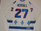 RON HEXTALL SIGNED CCM VINTAGE 27 QUEBEC NORDIQUES JERSEY PROOF RARE JSA COA