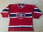 Montreal Canadiens Jersey Sewn On Pro Player Brand Red Mens M Medium