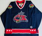 Vintage KOHO Columbus Blue Jackets NHL Mens 2XL Stinger Air Knit Hockey Jersey