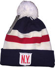 ADIDAS NEW YORK RANGERS MENS 2018 WINTER CLASSIC CUFFED GOALIE POM KNIT HAT BNWT