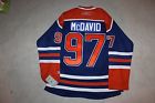 Connor McDavid Edmonton Oilers Premier NHL Hockey Jersey Size Medium