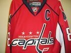 Alexander Ovechkin Official CCM Jersey Washington Capitals Captain Fight Strap