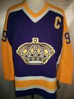 Wayne Gretzky Los Angeles Kings Purple 1980 88 Throwback CCM NHL Jersey Medium