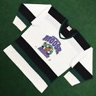 VTG 90S Minnesota Moose Jersey T Shirt Nutmeg Mills IHL Ice Hockey USA Mens L