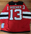 NJ NEW JERSEY DEVILS NICO HISCHIER AUTHENTIC ADIDAS CLIMALITE PRO SIZE 54 NWT