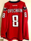 Reebok Premier NHL Jersey Washington Capitals Alexander Ovechkin Red sz 2X