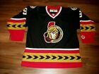 OTTAWA SENATORS HOCKEY JERSEY KOHO SIZE LARGEALL SEWN  EMBROIDERED 9 WILSON