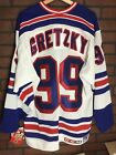NOS w Tags Size Large CCM Maska New York Rangers 99 Gretzky Hockey Jersey