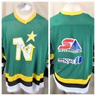 Vintage 80s Minnesota North Stars Large Promo Light Weight NHL Hockey Jersey