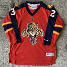 Reebok NHL Florida Panthers Kris Versteeg Hockey Jersey Youth Large L XL