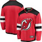 NHL New Jersey Devils Fanatics Branded Red Breakaway Home Jersey Sz L XL NEW WT