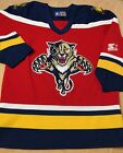 Vintage Starter NHL Florida Panthers Hockey Jersey Youth Size S M