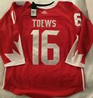 Jonathan Toews Canada World Cup Red Jersey Adidas Youth L XL NWT Blackhawks 110