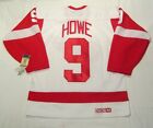 GORDIE HOWE sz MEDIUM Detroit Red Wings CCM 550 VINTAGE series Hockey Jersey wht