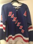ERIC LINDROS NEW YORK RANGERS STITCHED JERSEY SIZE MENS S M NWOT KOHO RARE NHL