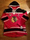 JONATHAN TOEWS Chicago Blackhawks Jersey Hooded Hoodie Sweatshirt 52 NEW W TAGS