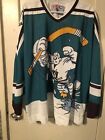 Vintage CCN Anaheim Mighty Ducks Wild Wing NHL Hockey Jersey Size 2XL Very Rare