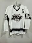 Vintage 90s CCM Los Angeles Kings Wayne Gretzky 99 Jersey Youth Boy XL Sewn