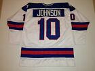 Mark Johnson 1980 Miracle On Ice USA Hockey White CUSTOM Jersey Size XL