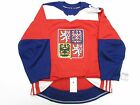 CZECH REPUBLIC RED 2016 WORLD CUP OF HOCKEY TEAM ISSUED ADIDAS JERSEY SIZE 54