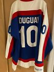 MITCHELL AND NESS AUTHENTIC NEW YORK RANGERS RON DUGUAY JERSEY sz 60 ret 300