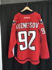 NHL Washington Capitals Reebok Evgeny Kuznetsov Jersey Size XL
