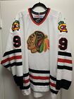 VTG Chicago Blackhawks Bobby Hull CCM NHL Hockey Jersey White Winnipeg Jets XL