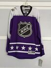 BNWT 2017 NHL All Star Central Jersey LA Kings Los Angeles Mens Reebok Purple S