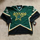 Brett Hull Dallas Stars Green STARTER Jersey 22 With Tag Size XXL